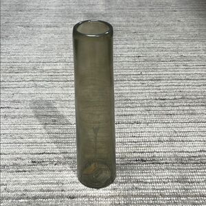 Terrain Glass Tall Vase Green Grey New